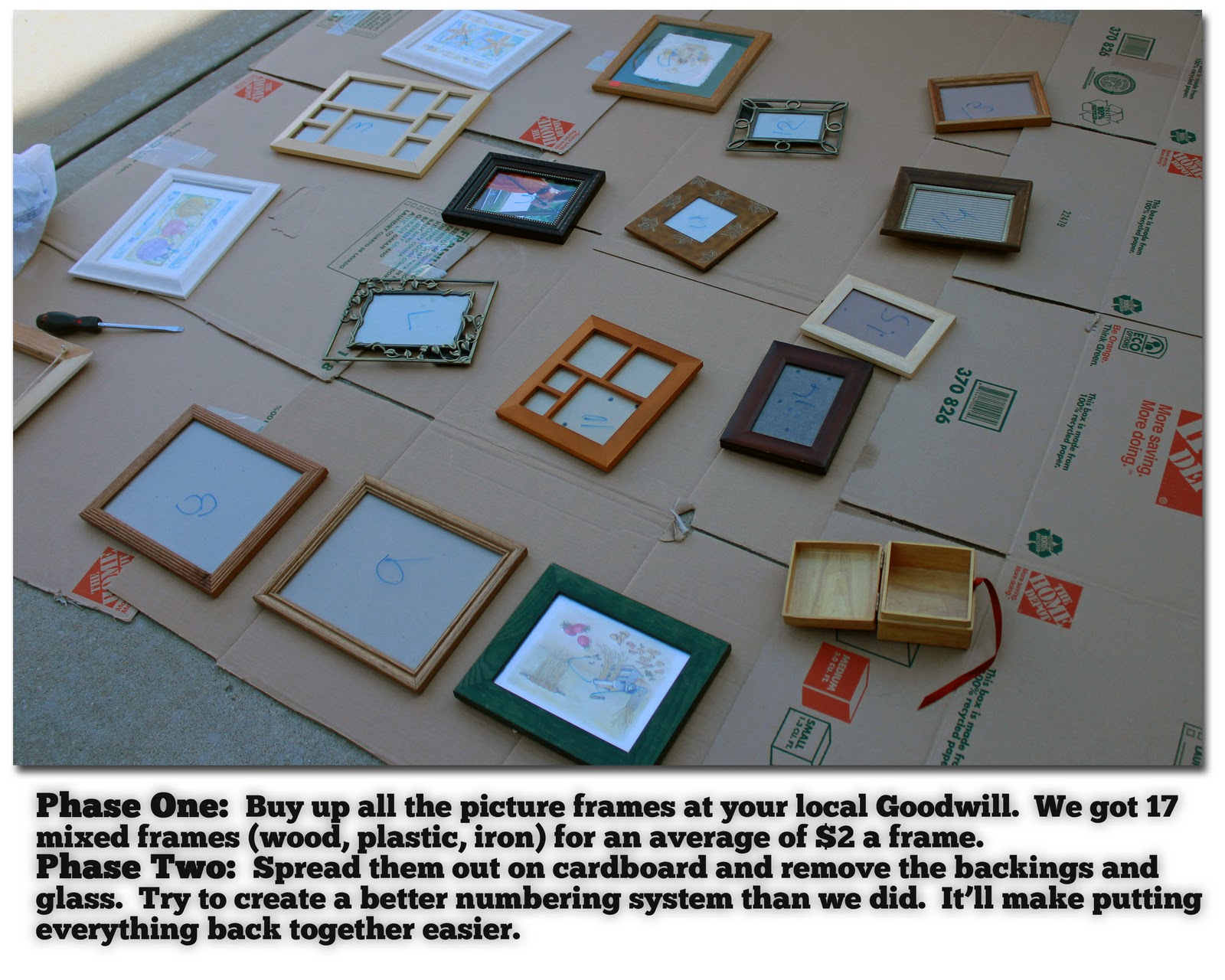 The Real Life of a Military Wife Creating Wall Art