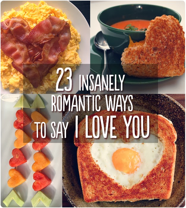 23 Insanely Romantic Ways To Say I Love You With Food