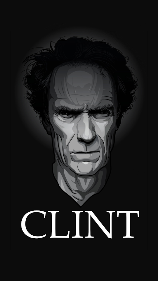 Clint Eastwood Caricature  Android Best Wallpaper