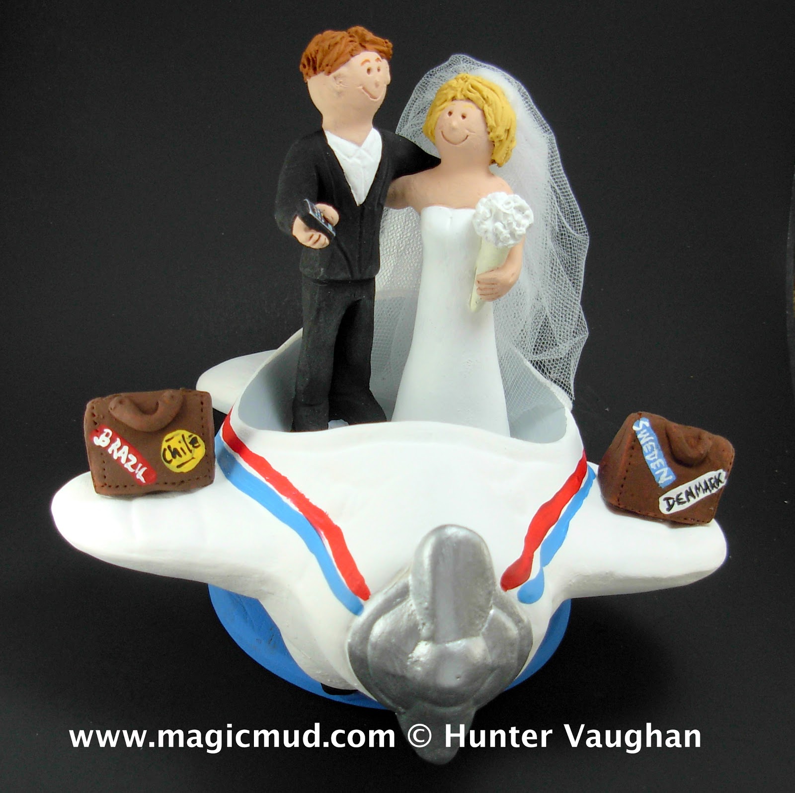 Video Canoe And Kayak Wedding Cake Toppers Custom Wedding Cake