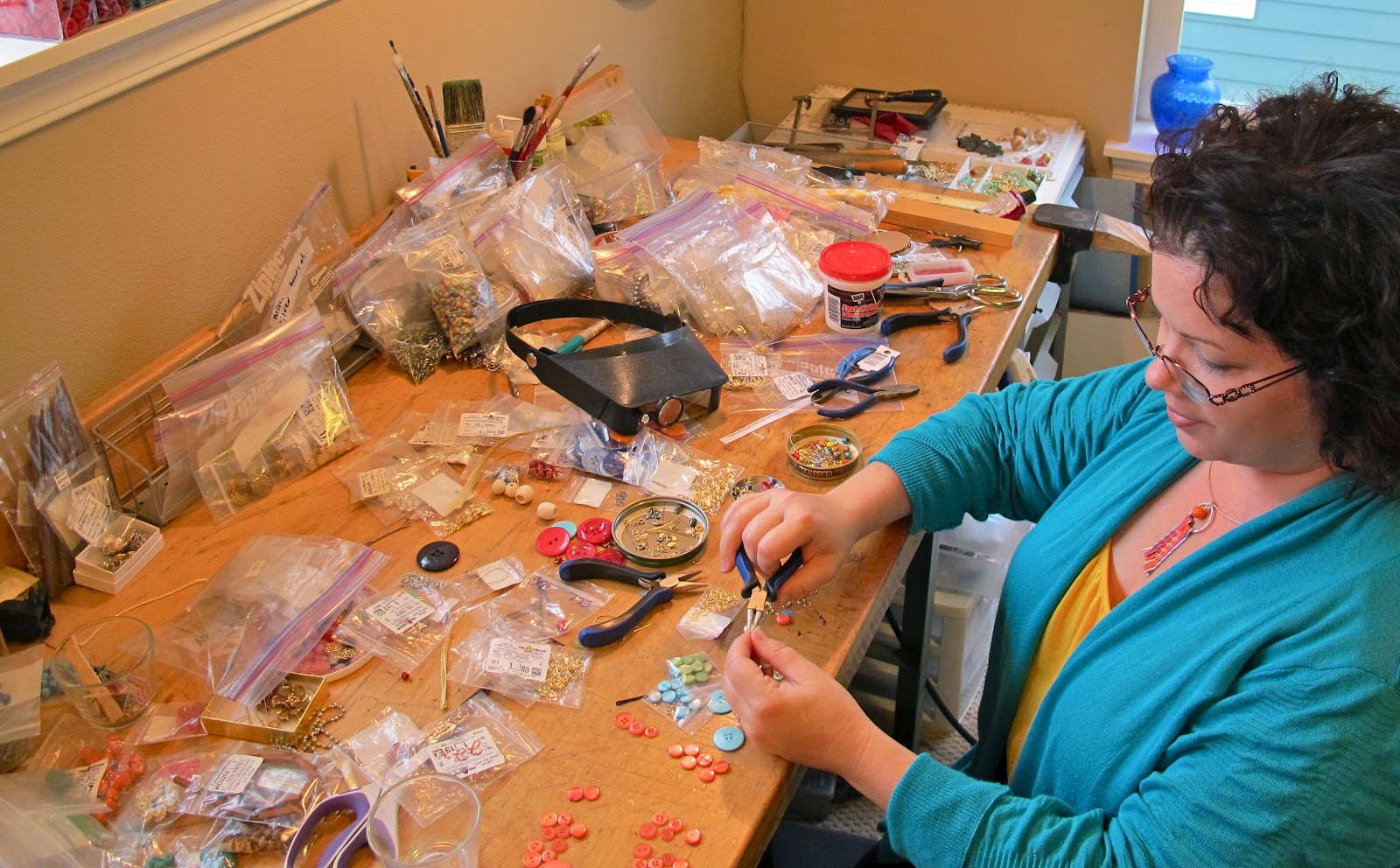 BluKatKraft Upcycled Jewelry Inside the Studio Video