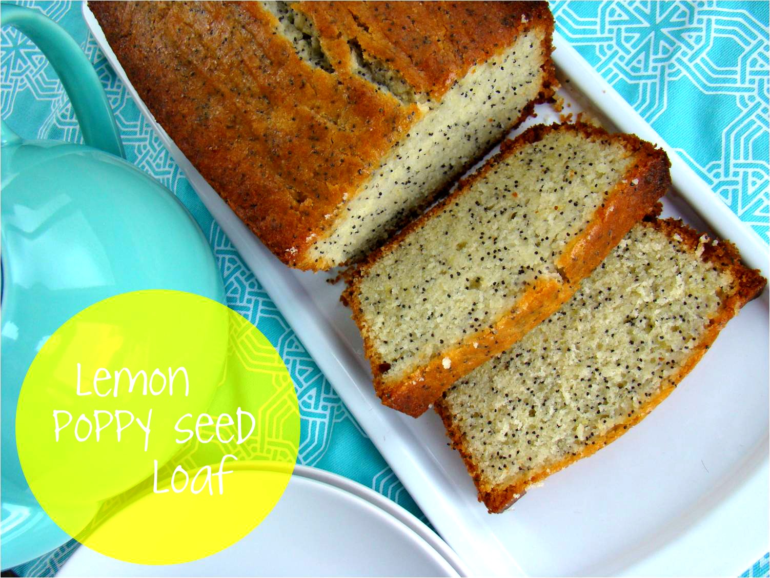 Lemon poppy seed loaf