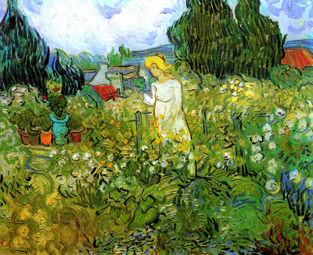 Marguerite Gachet in the garden (Van Gogh)