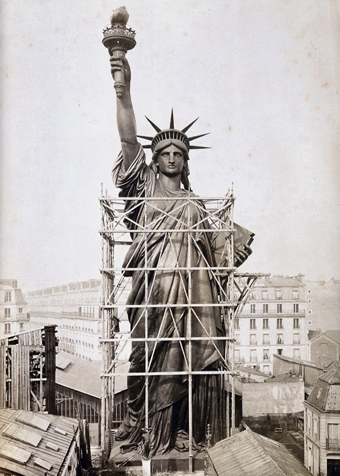 Daily Visual Arts Feed The Statue of Liberty 127 Years at America's