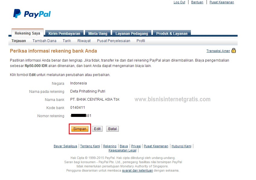 Kode Bank Mandiri Paypal Daftar Kode Bank Bca Mandiri Bri Bank Lainnya Jevt Online