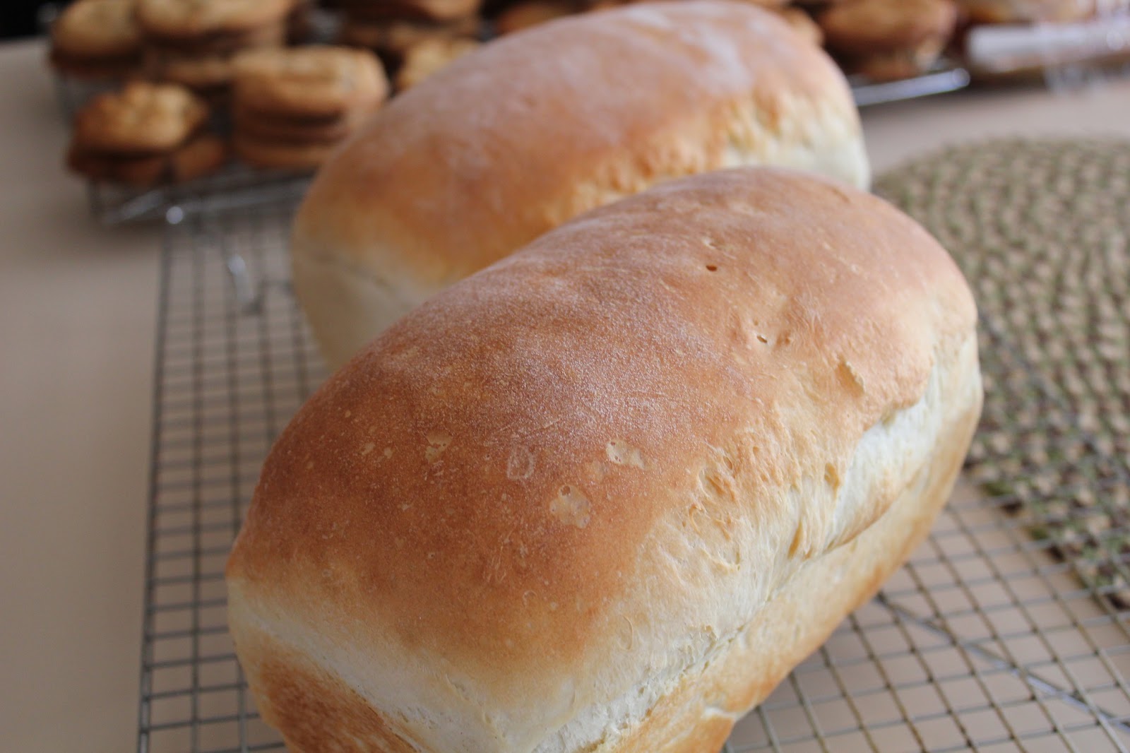 Sisters Luv 2 Cook Grandma's White Bread