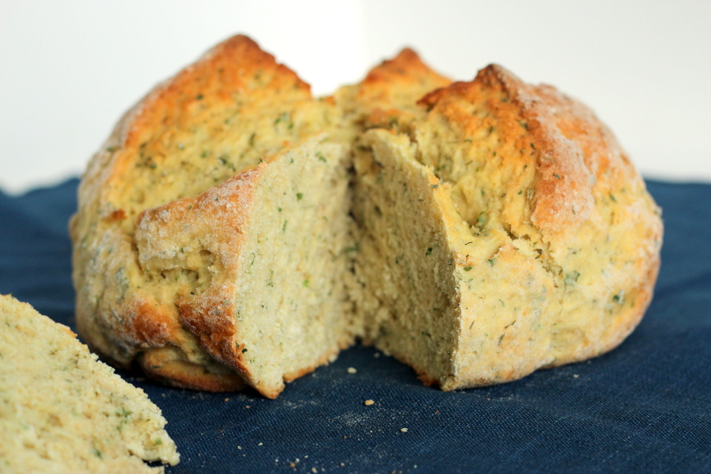 Tried in Blue Random Recipe Wednesday GarlicDill Soda Bread