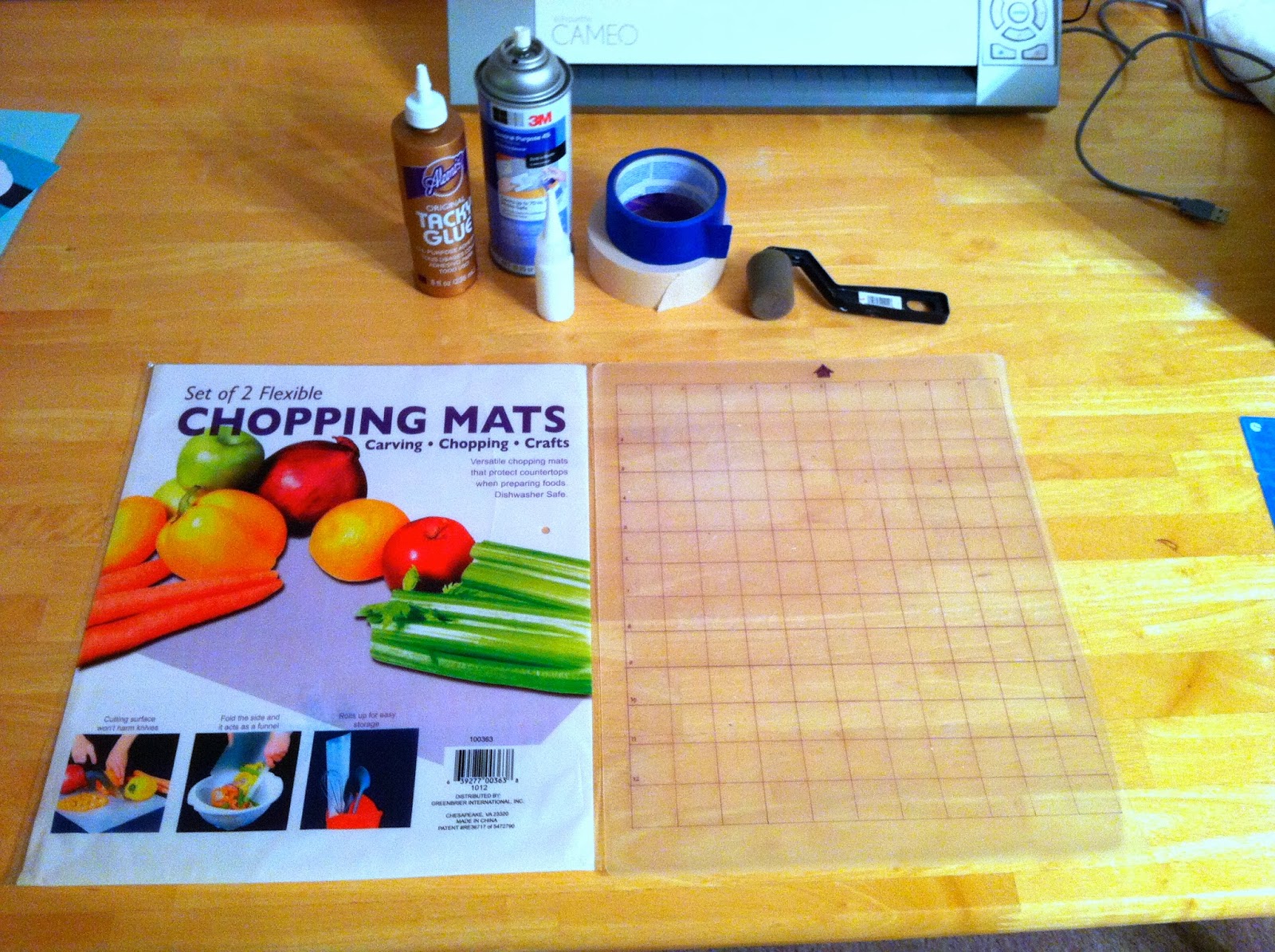 Twain Make your own cutting mats for Cricut and Silhoutte