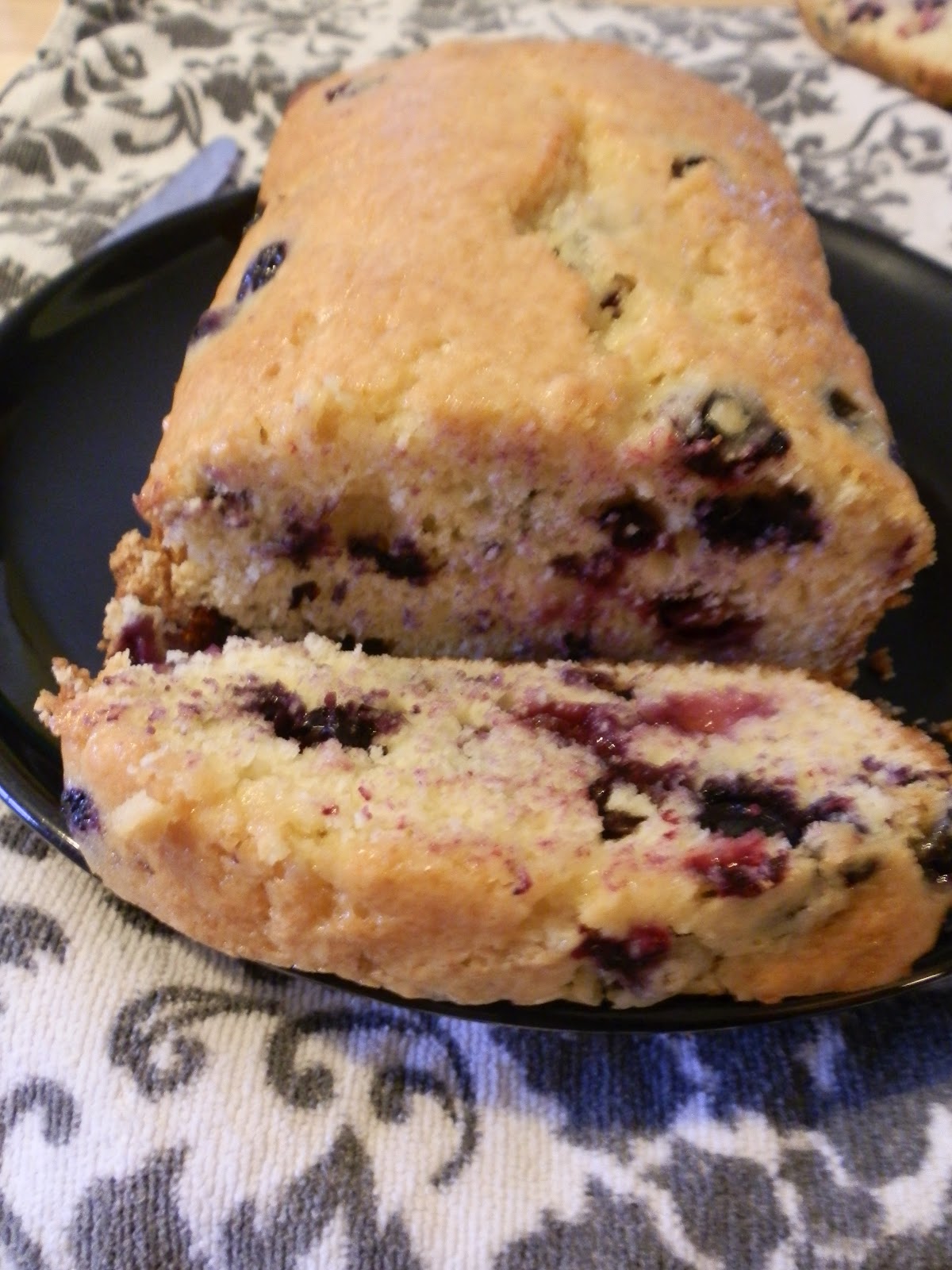 Kat Family Adventures Blueberry Orange Bread