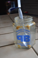 Empty jar Pacific Beach Peanut Butter