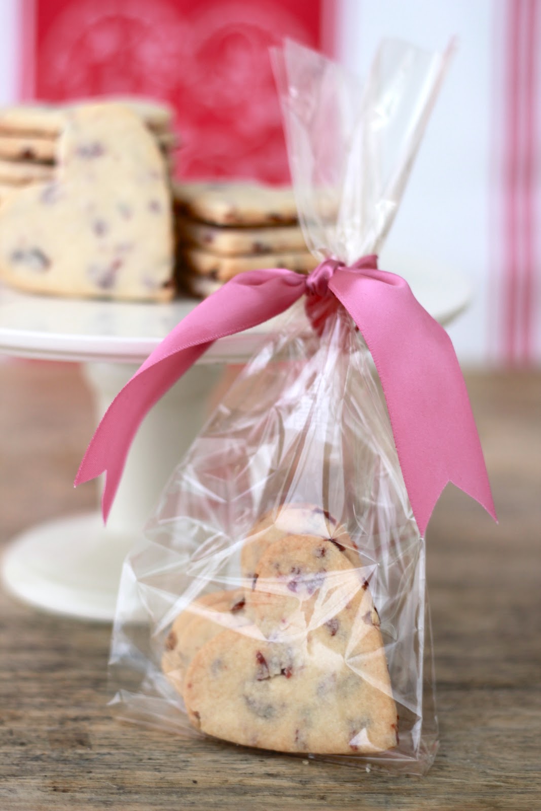 Jenny Steffens Hobick: Cherry Almond Shortbread Heart Cookies ...