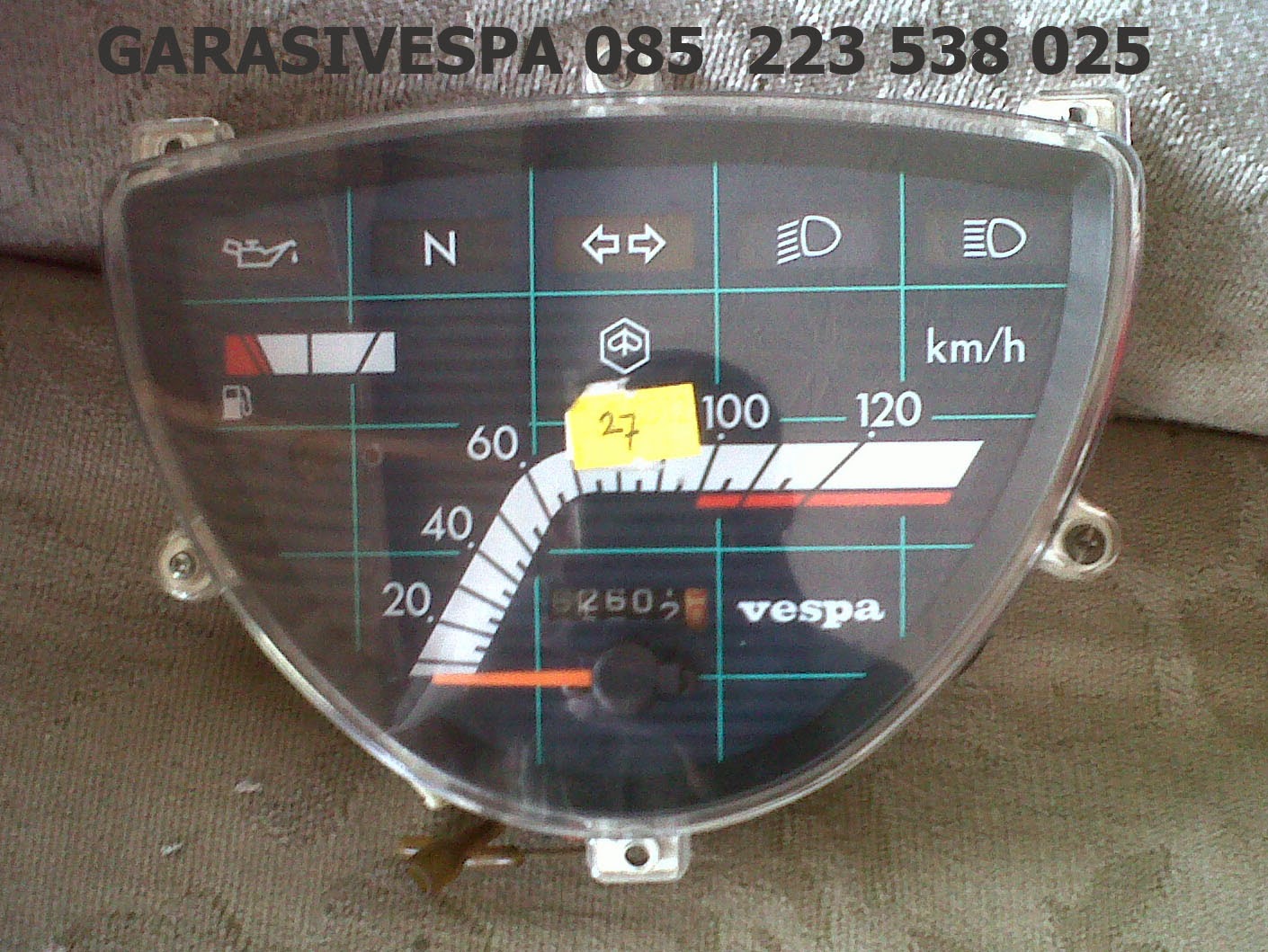 SPEEDOMETER VESPA EXCEL GARASI VESPA