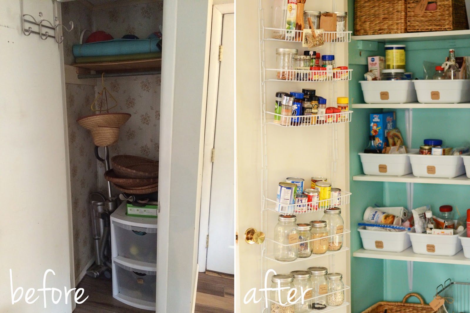 natalie creates from a coat closet to a pantry our pantry remodel!
