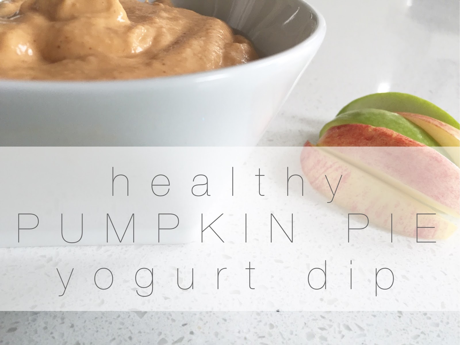 healthy pumpkin greek yogurt dip