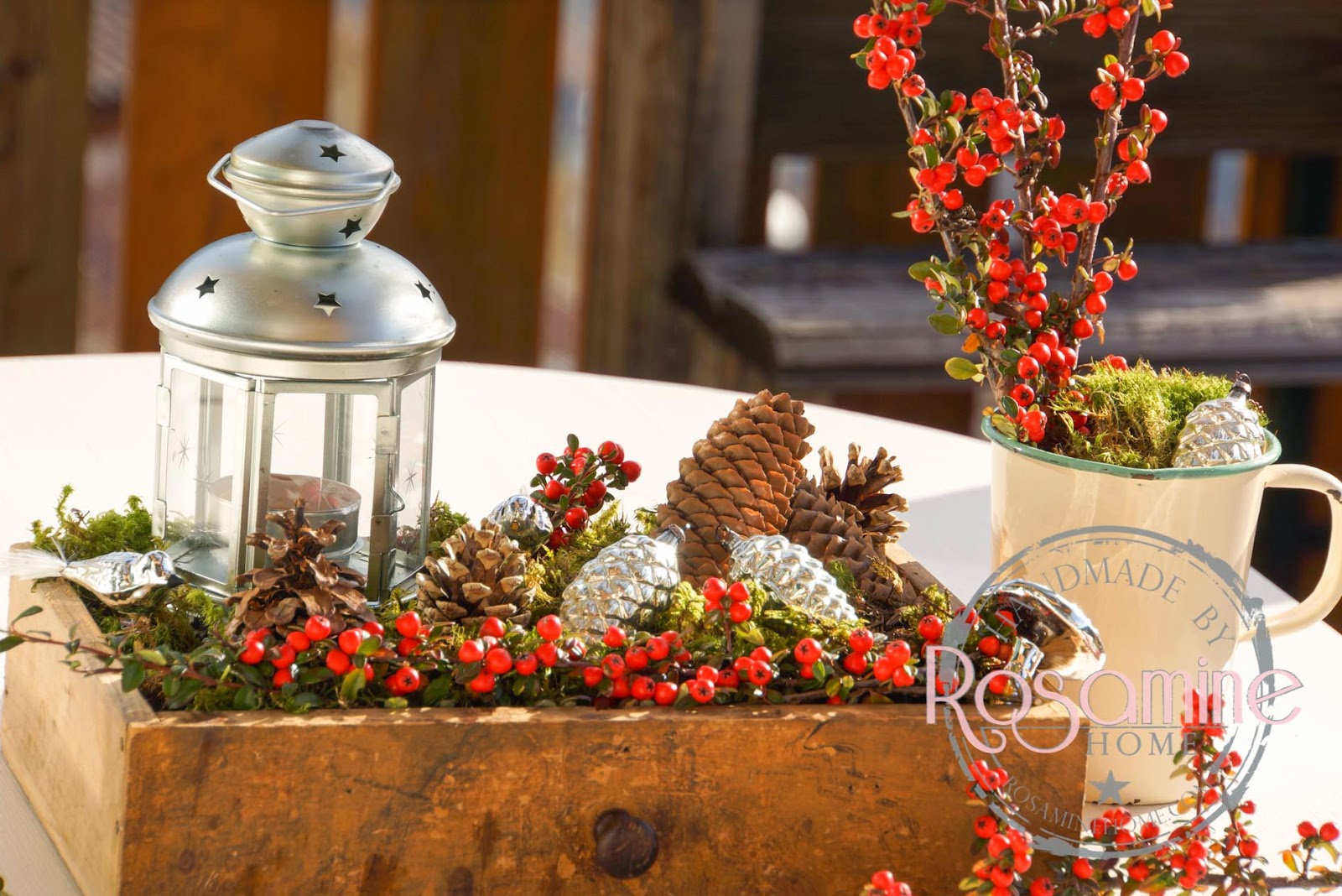 Rosamine Home: Weihnachtlich wird's nun auch draussen