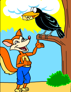 o corvo e a raposa