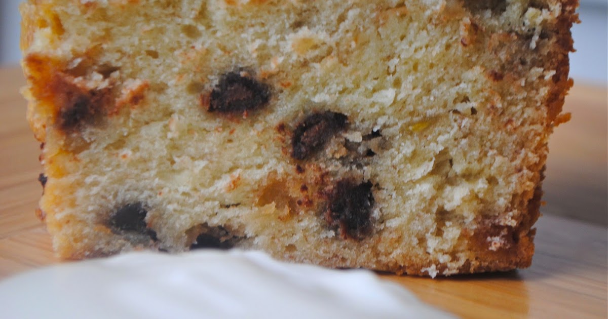 Recipe Doodle BANANA CHOCOLATE CHIP POUND CAKE and BANANAS FOSTER