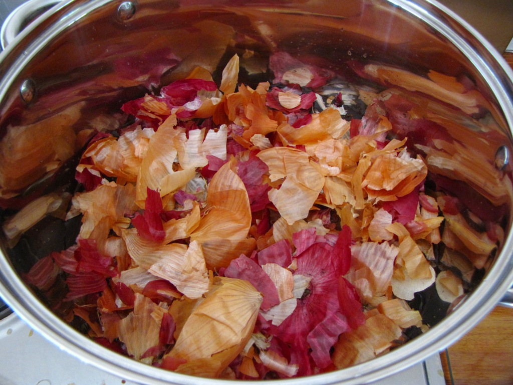 Natural Dyeing with Onion Skins Natural Suburbia