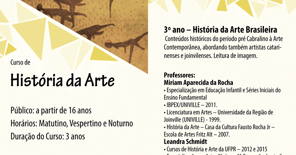 Curso historia da arte sp