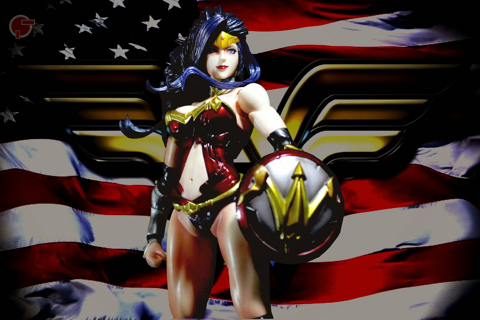 play arts kai wonder woman variant