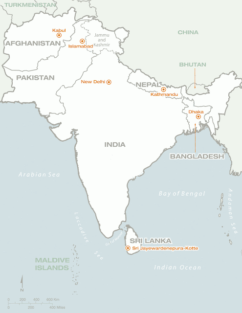 South asian countries
