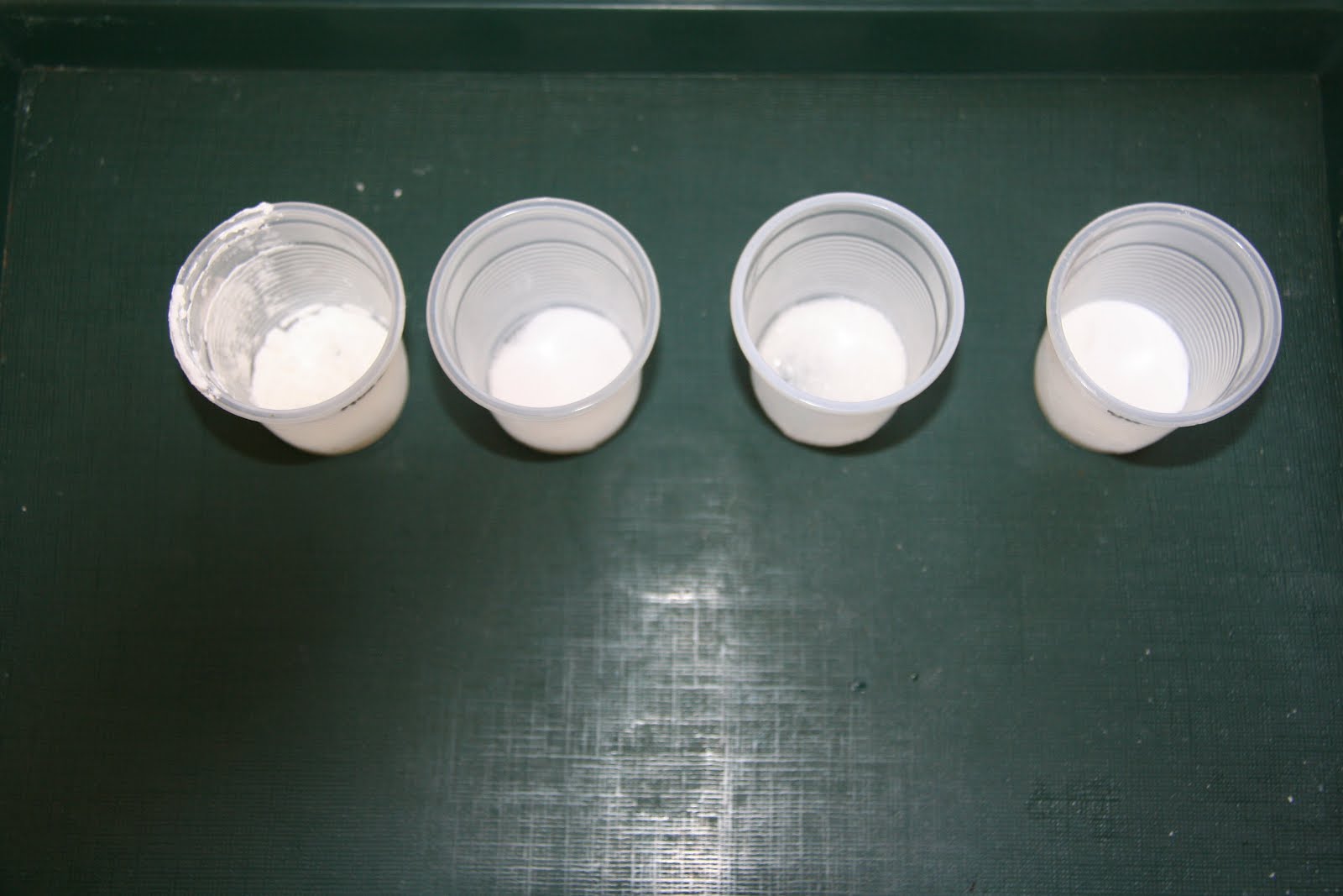 Reports from the lab General Science White powders