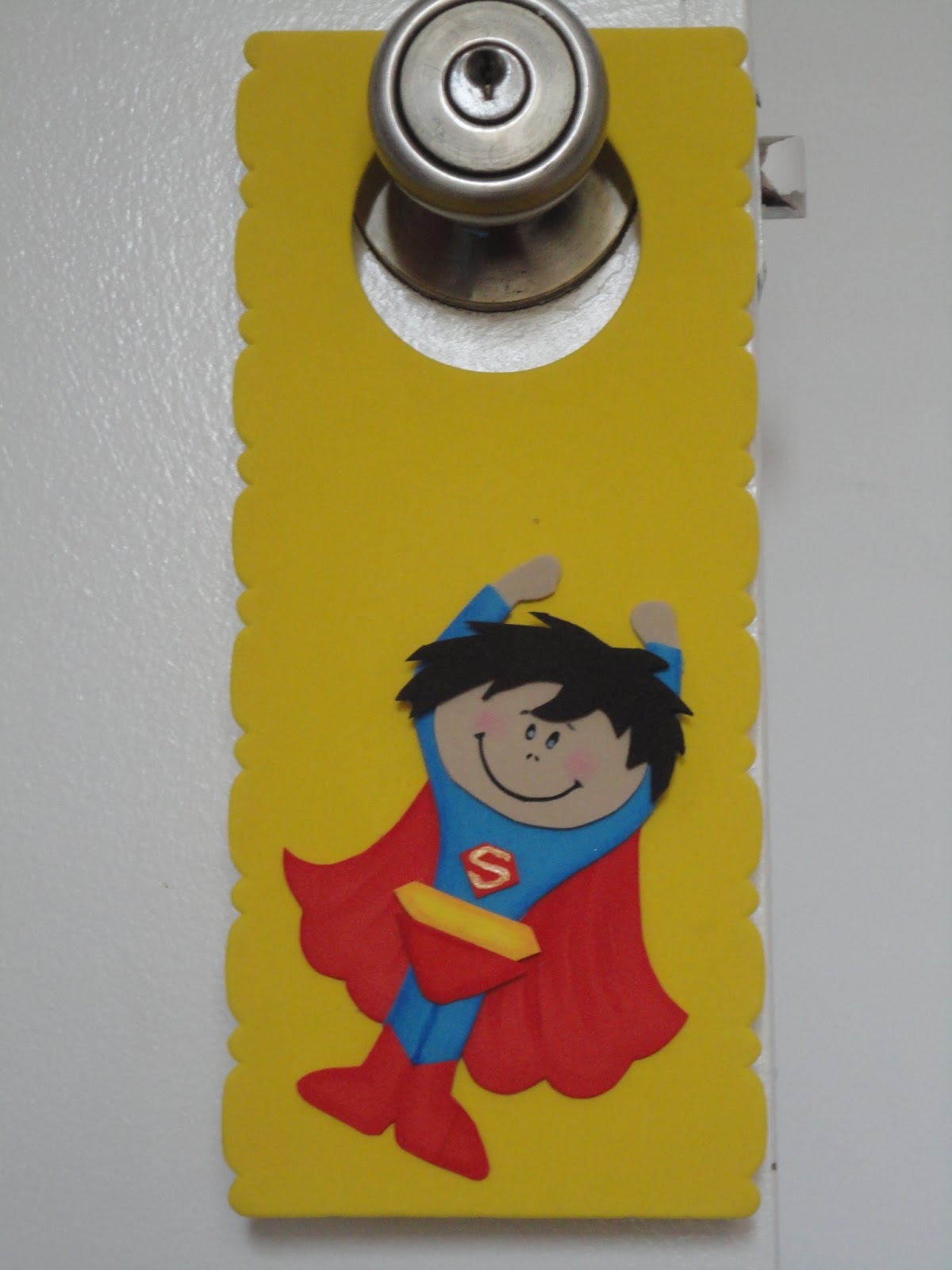 Nisha's Creative Arts and Crafts. FOAM CRAFT DOOR HANGER
