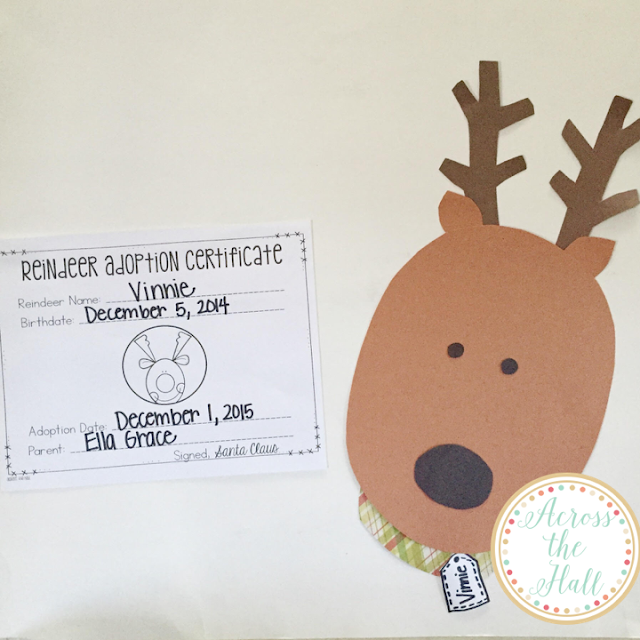 Across the Hall in 2nd My Pet Reindeer