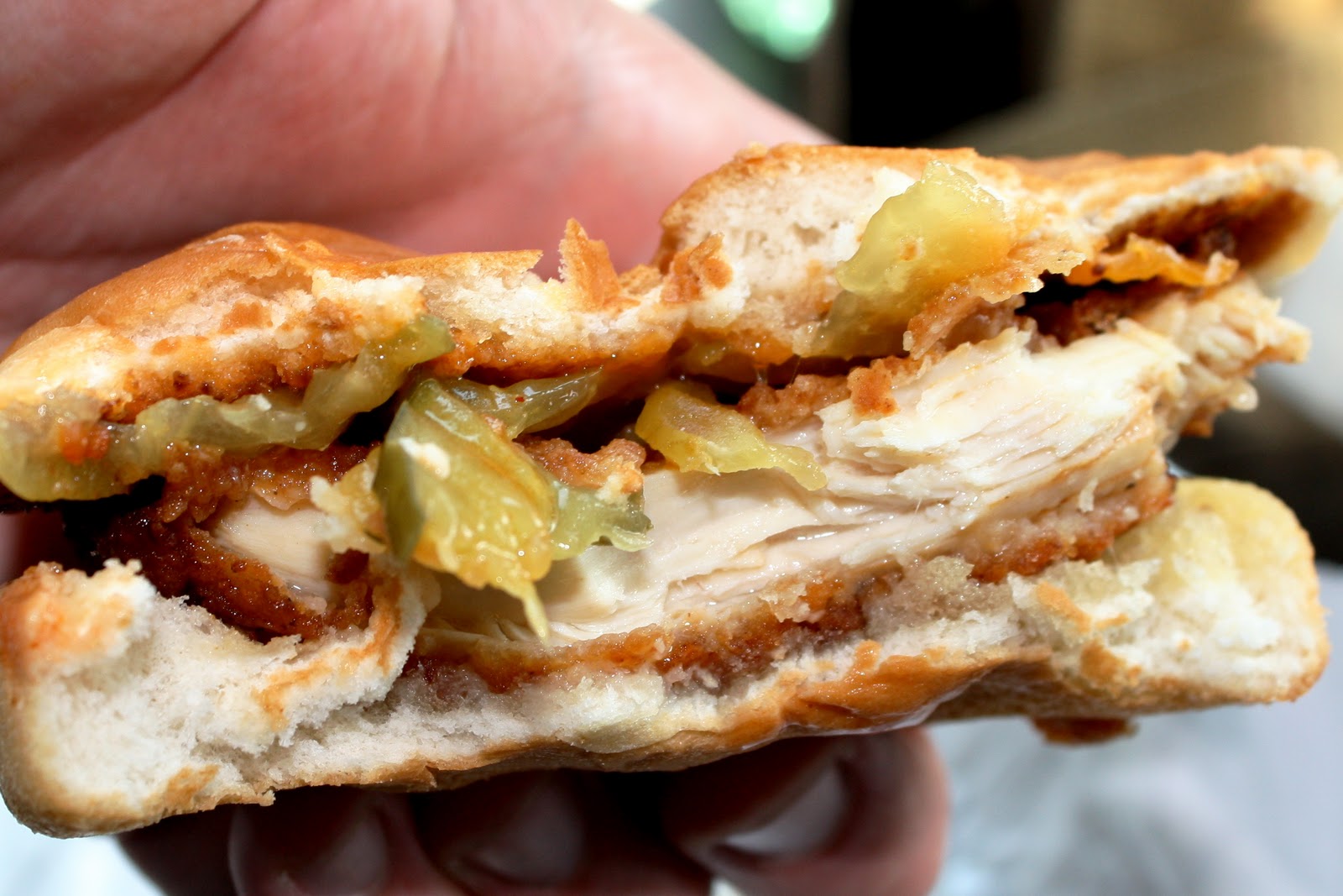 An Immovable Feast Church's Spicy Southern Style Chicken Sandwich