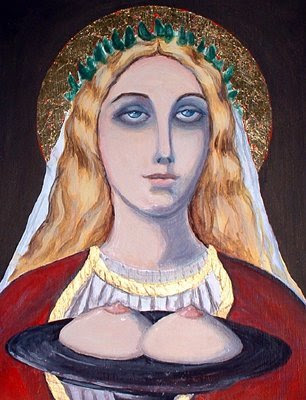 VoxClamantisInDeserto Heilige Agatha, Agathe