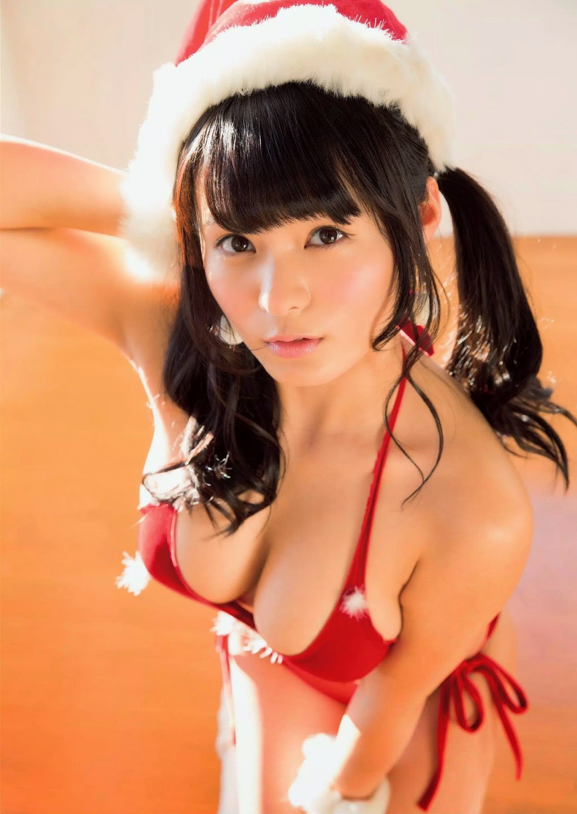 Hoshina Mizuki 星名美津紀 Christmas Weekly Playboy Jan 2015 Pics 2