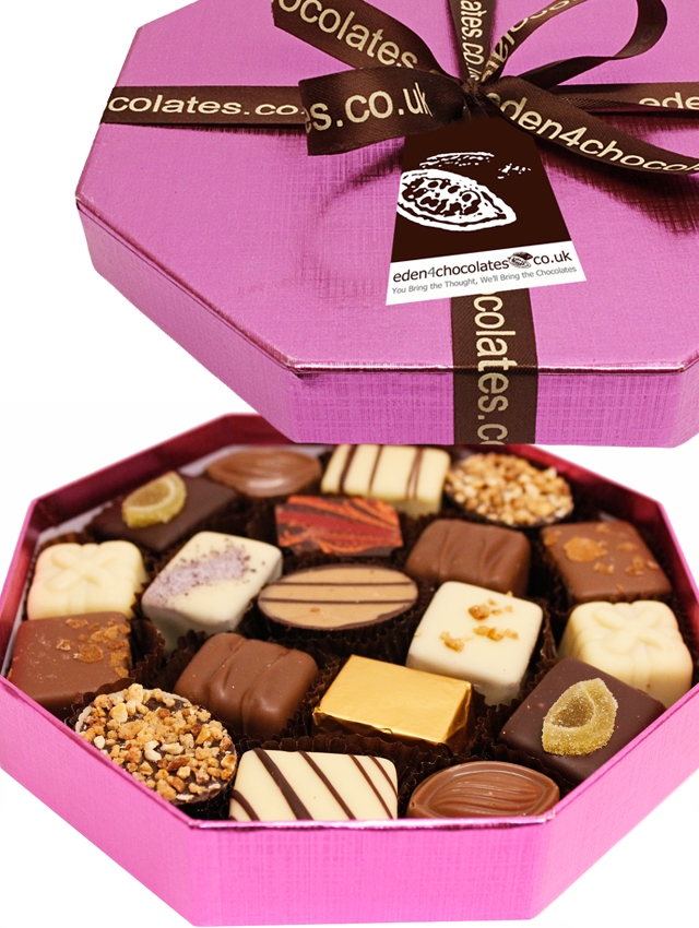 Corporate Gifts Boston Send Belgian chocolates to the UK, Isle of Man