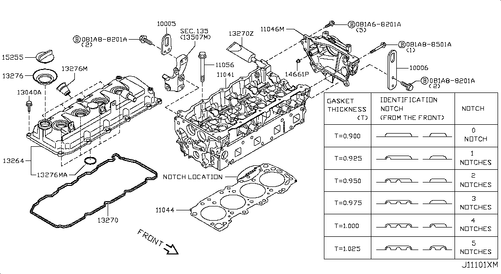 Kp Gasket Cylinder Head Gasket Thickness Indicator