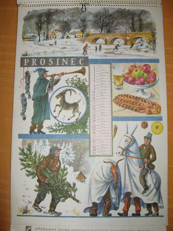 Adventures in the Czech Republic: Calendar