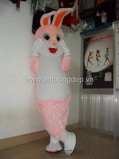 may bán thuê mascot con thỏ