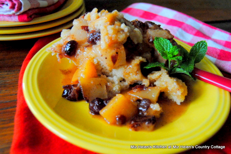 Miz Helen's Country Cottage Slow Cooker Fruit Pudding Cake