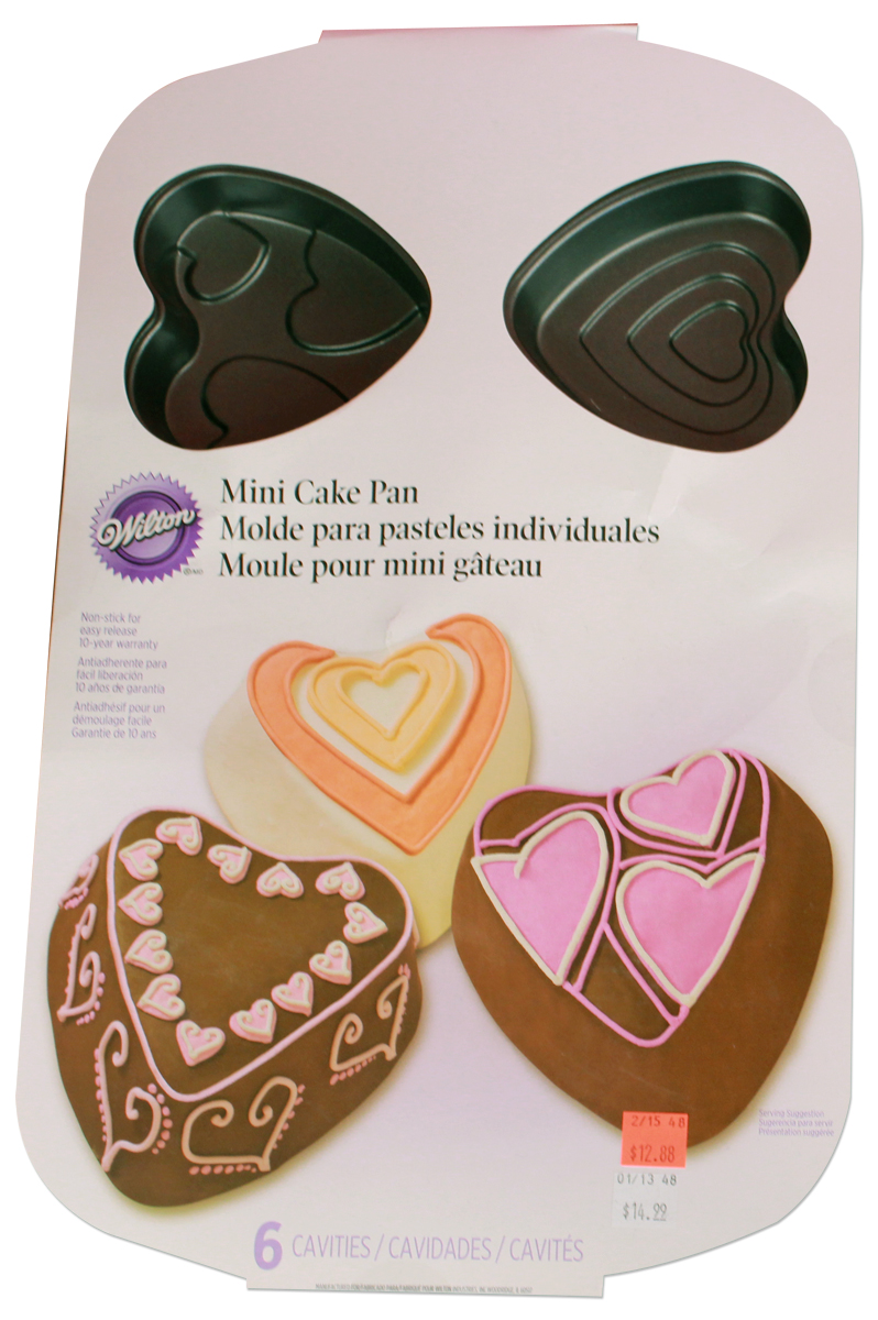 Wilton Heart Pan - 6 x 2