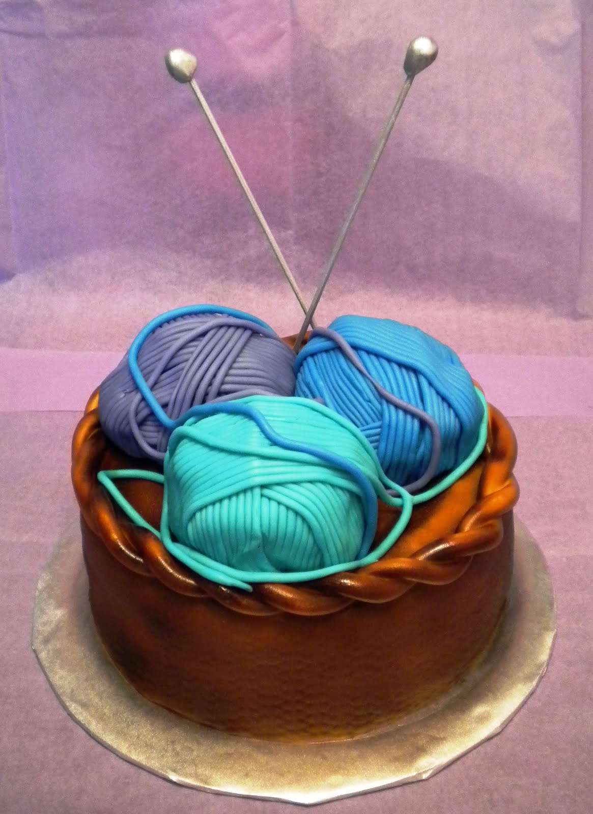 cake knitting