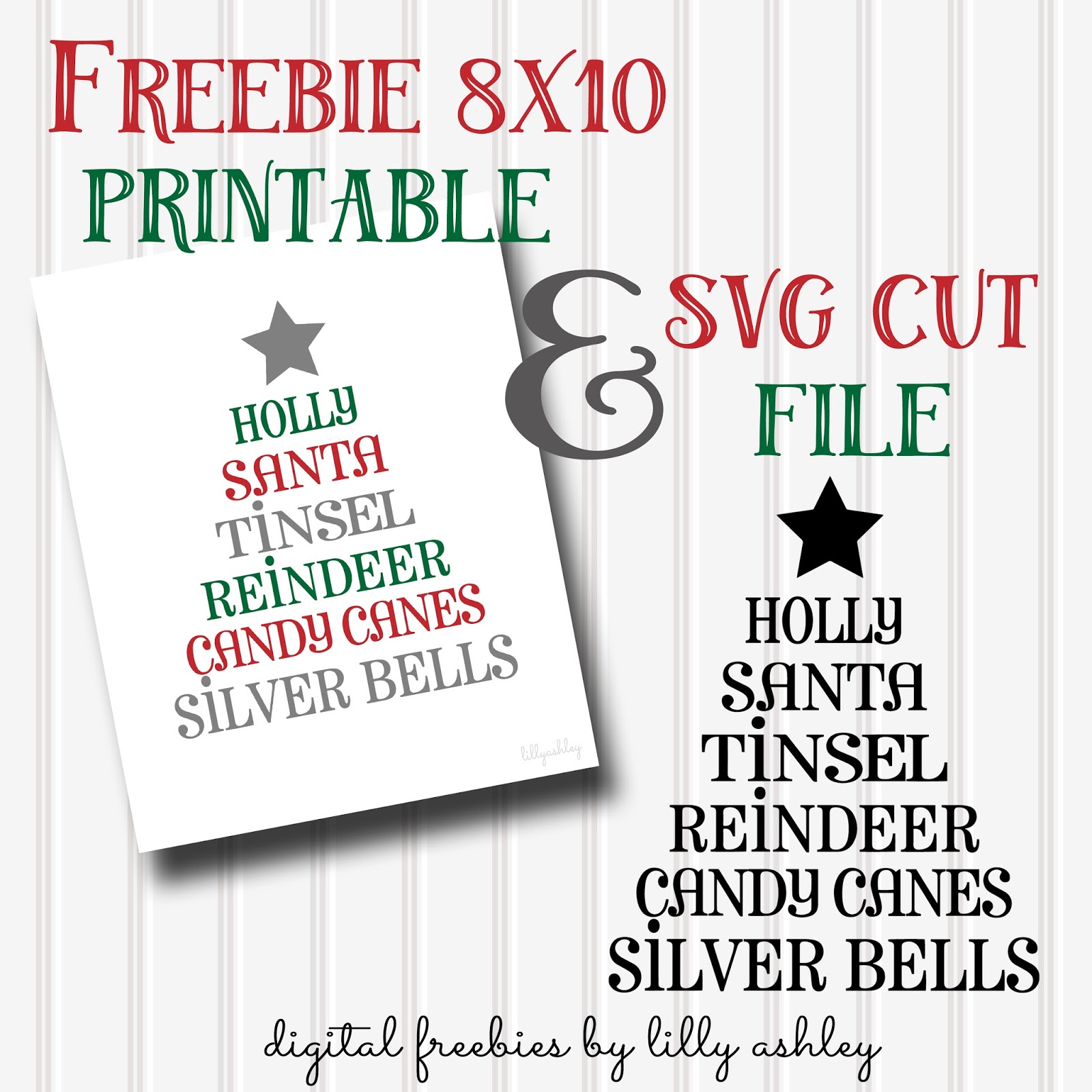 Make it Create by LillyAshley...Freebie Downloads Freebie Christmas