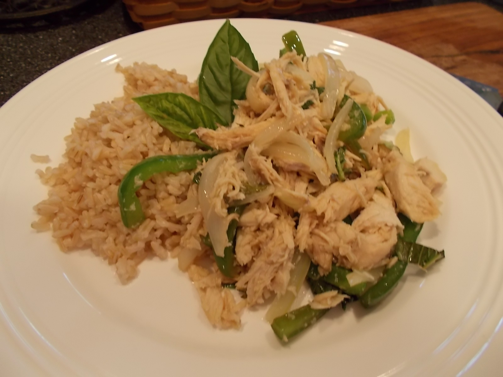 Dawn's Blogalicious Basil Chicken