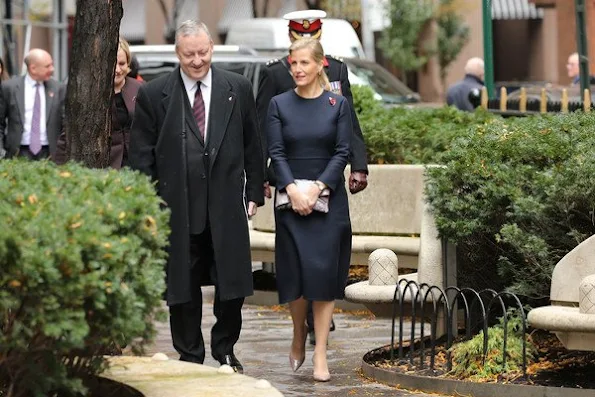 The Countess of Wessex visits The National September 11th Memorial Museum