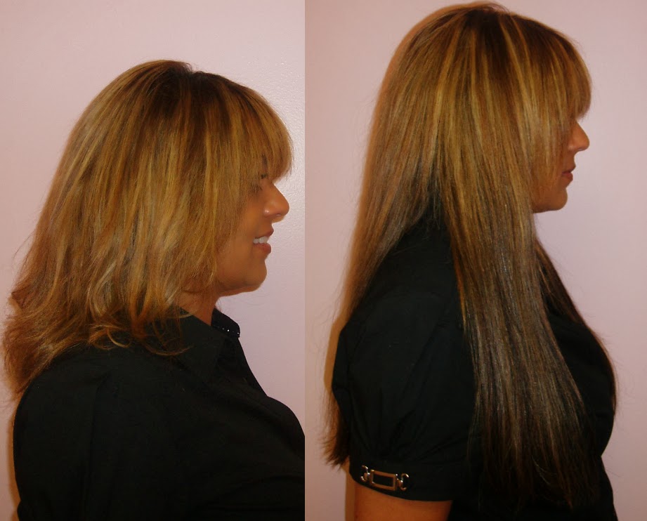 Microlink Hair Extensions in Los Angeles