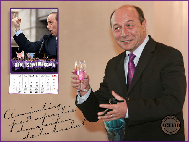 Funny photo Traian Basescu No Basescu Day