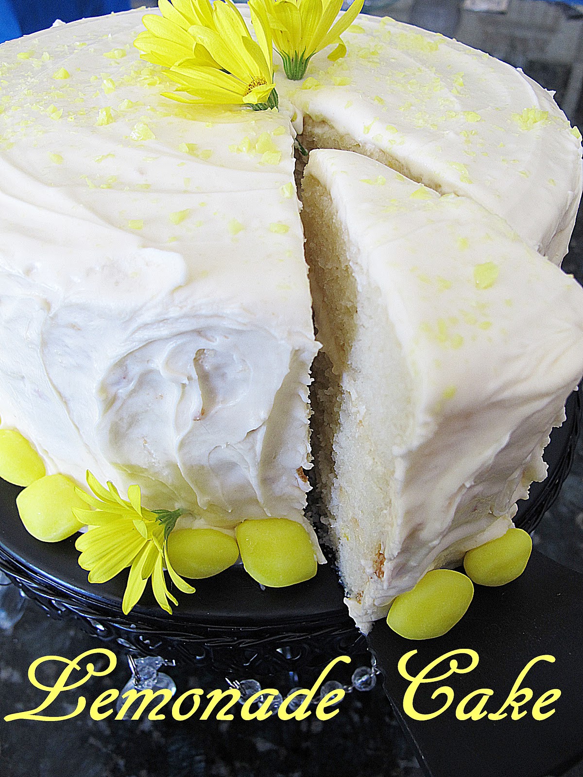 Lemonade Cake Purple Chocolat Home