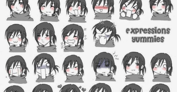 Anime dan Manga: Cara Menggambar Ekspresi Wajah