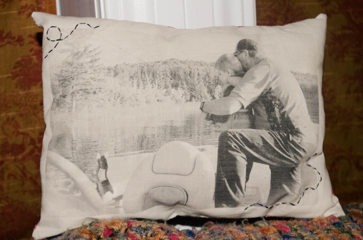 Pocket Full of Whimsy DIY Vintage Photo Pillows