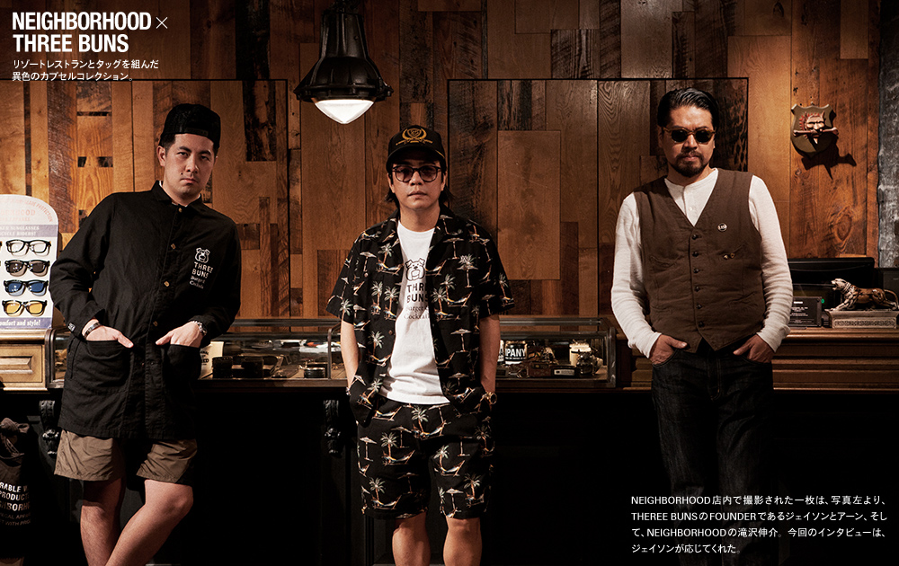 NEIGBORHOOD and Three Buns Merchandise