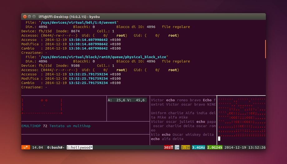 Hollywood in Ubuntu