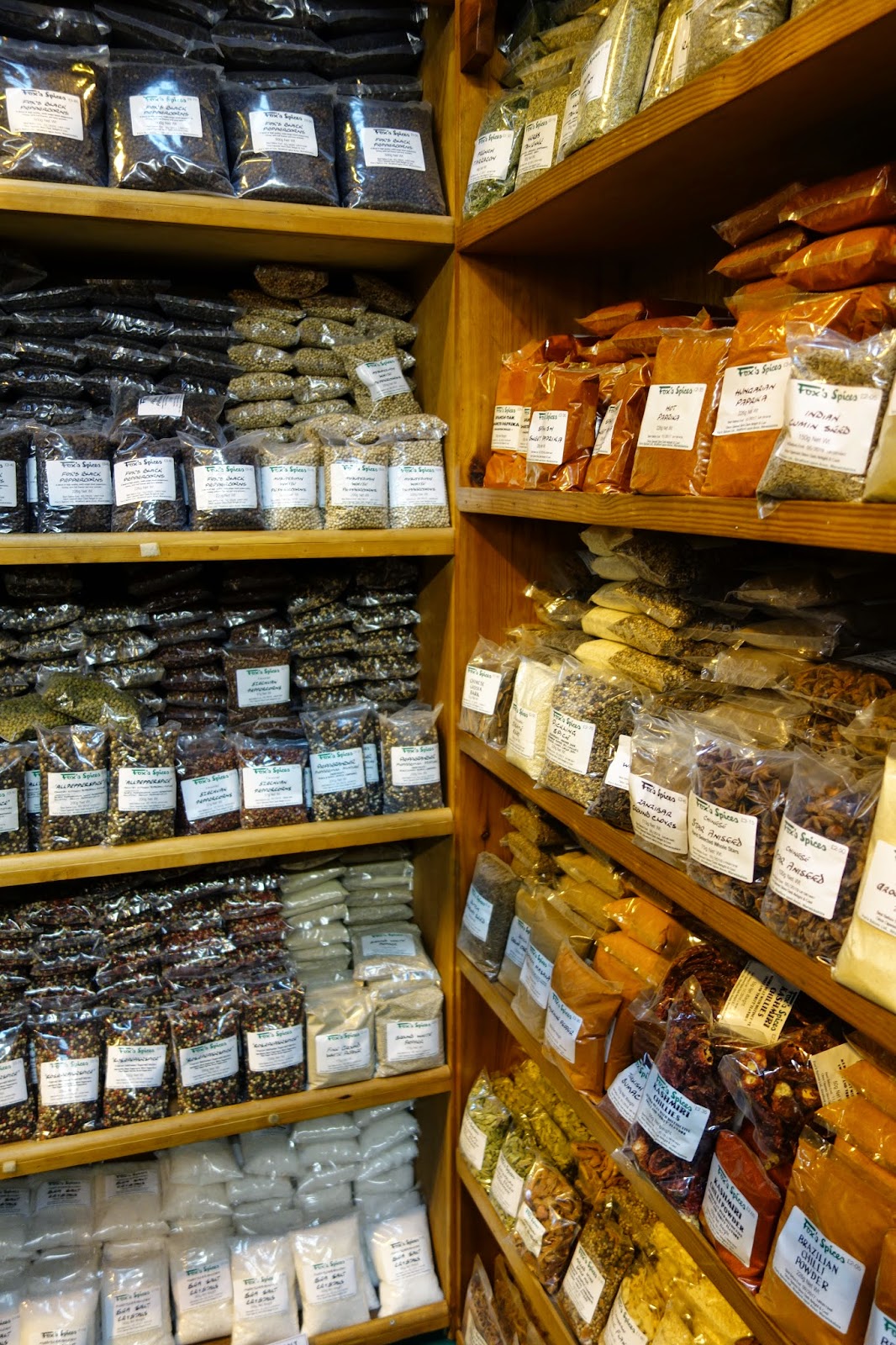 Fox's Spices on shelves at the Good Food Show Winter 