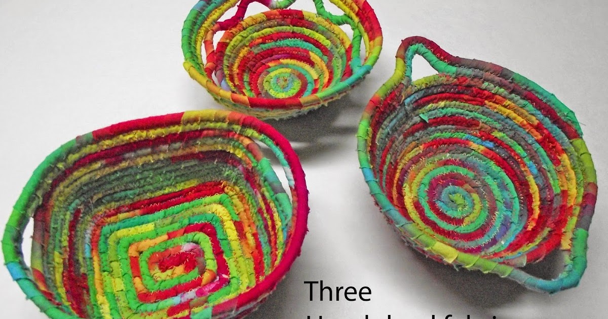 Amy's Etcetera Fabric Bowls